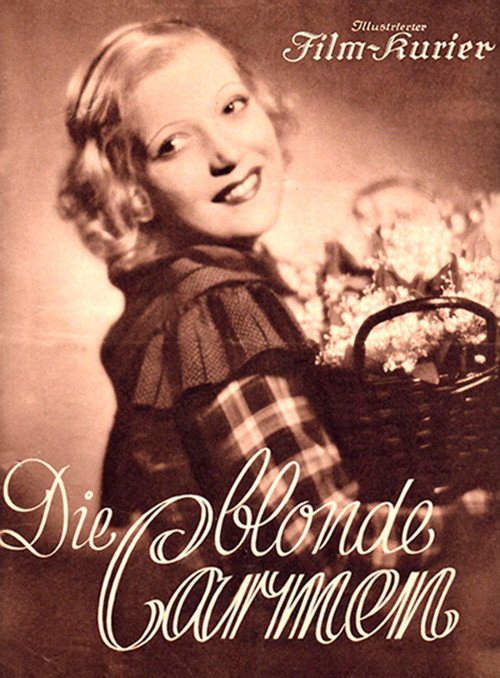 The Blonde Carmen poster