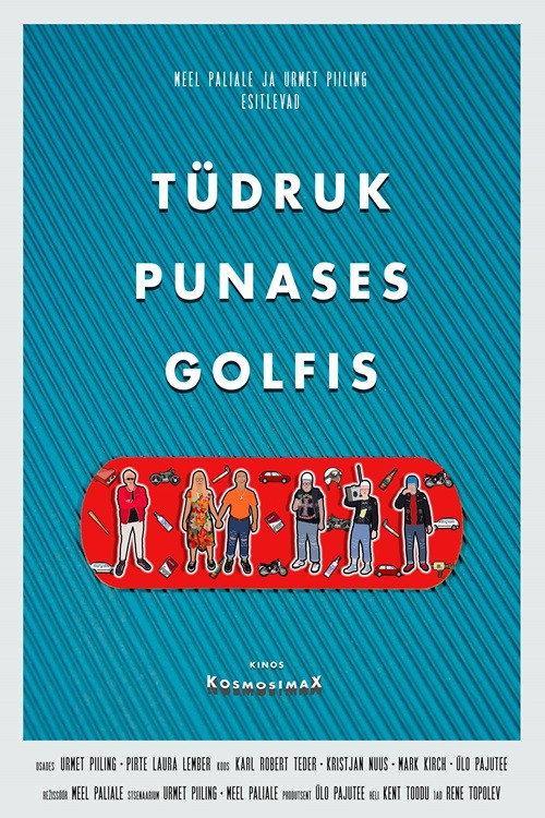 Girl in the Red Golf poster