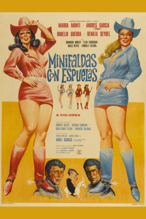 Minifaldas con espuelas poster