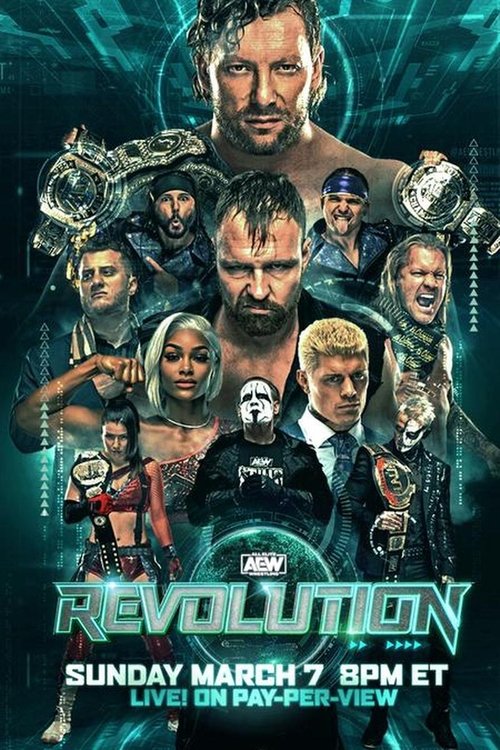 AEW Revolution 2021 poster