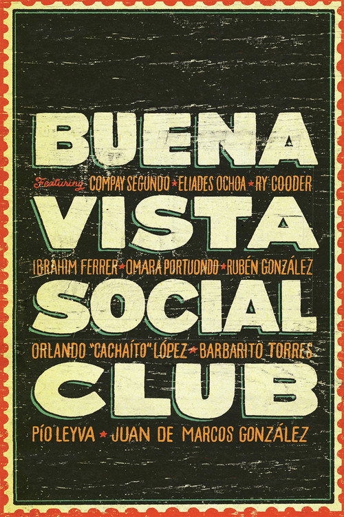 Buena Vista Social Club poster