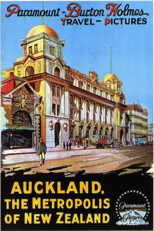 Auckland, the Metropolis of New Zealand poster