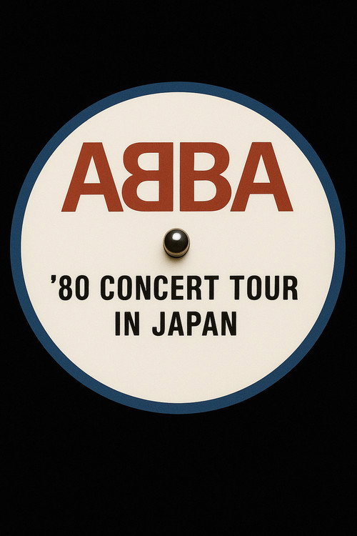 ABBA '80 Concert Tour in Japan poster