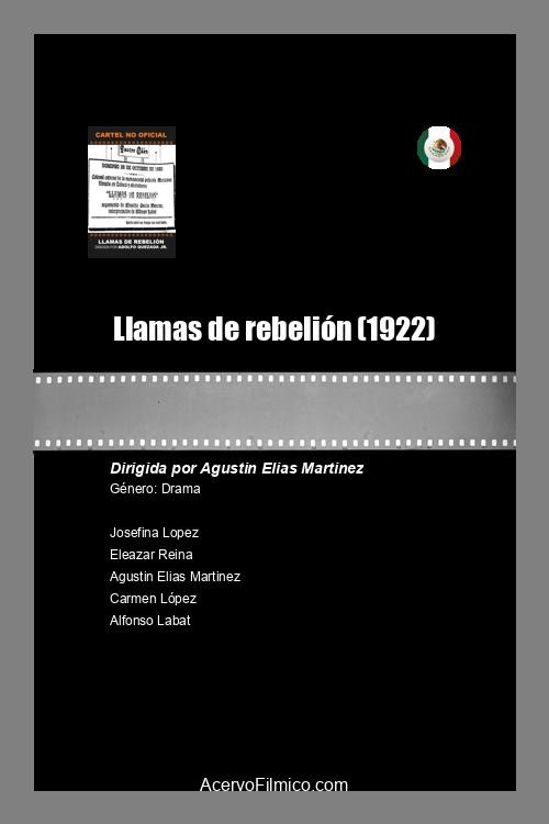 Llamas de rebelión poster